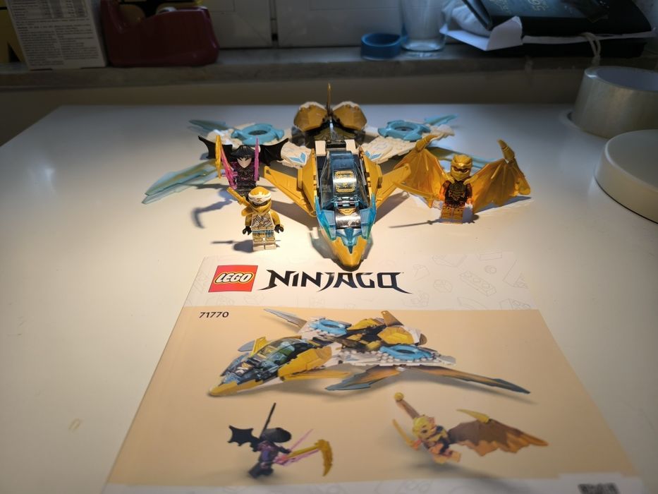 (267pcs)Lego Ninjago Zane's Golden Dragon Jet 71770