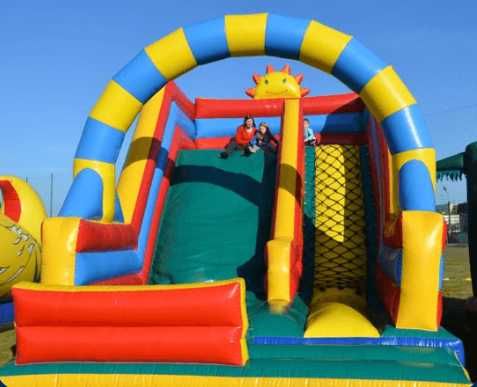 Ścianka wspinaczkowa, eurobungee, tyrolka, zamki dmuchane