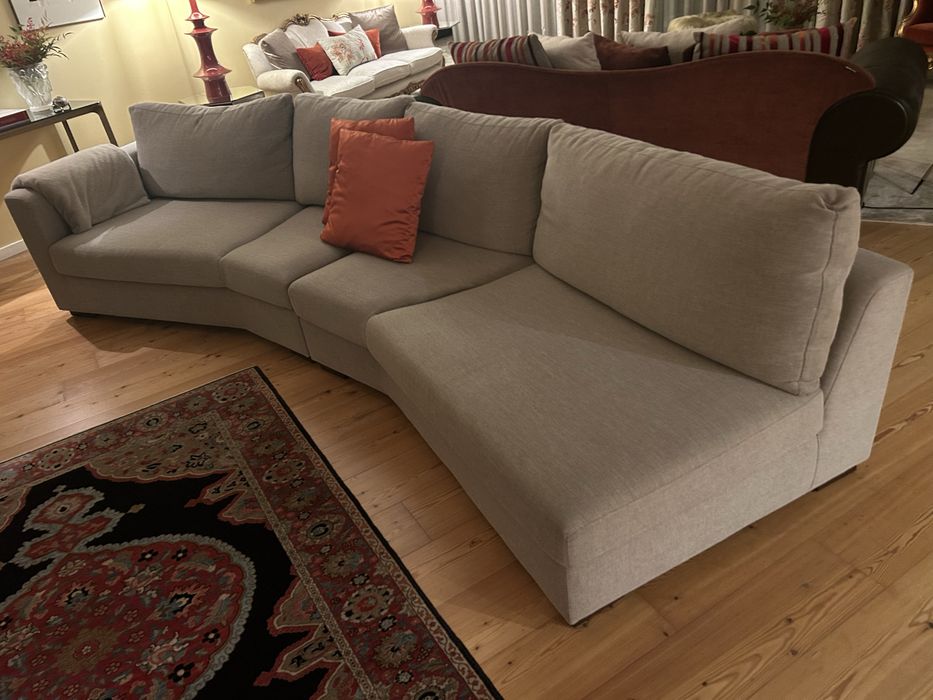 Sofá (costas não retas)