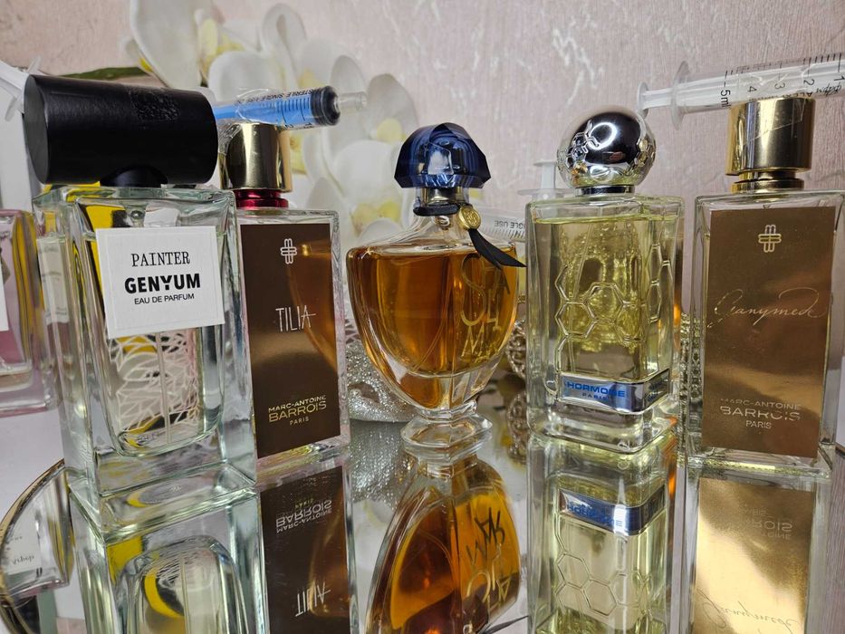 Розпив Оригінал Залишки у флаконах Нові флакони