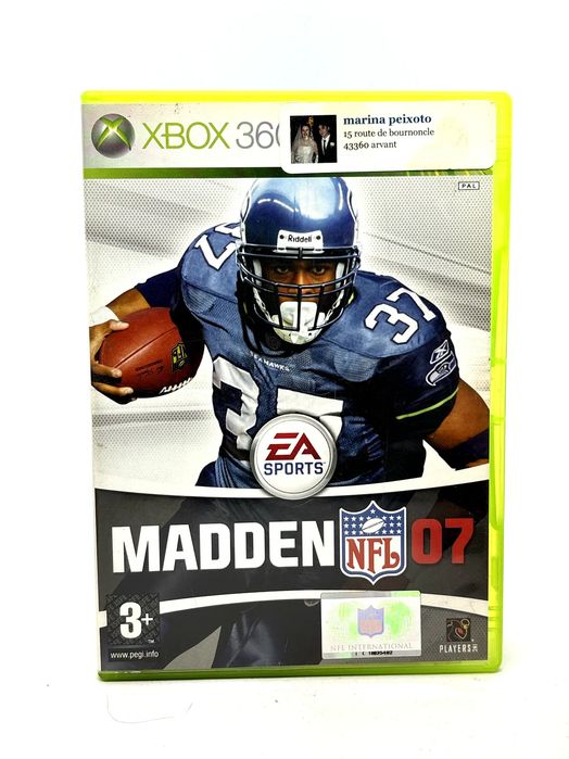 Madden NFL 07 Xbox 360 Po Angielsku