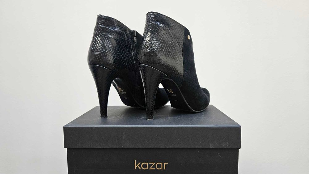 Botki skóra Kazar 40 25.5cm