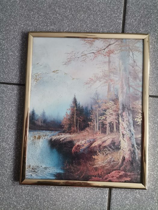 Obrazki z widokami - 2 sztuki