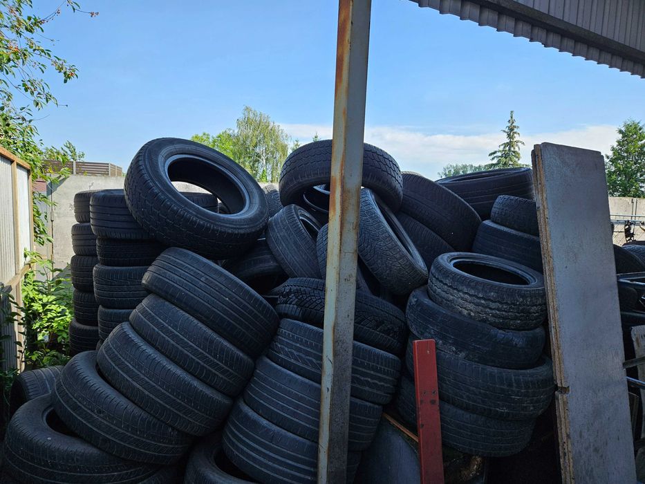 Używane opony  różnie rozmiary