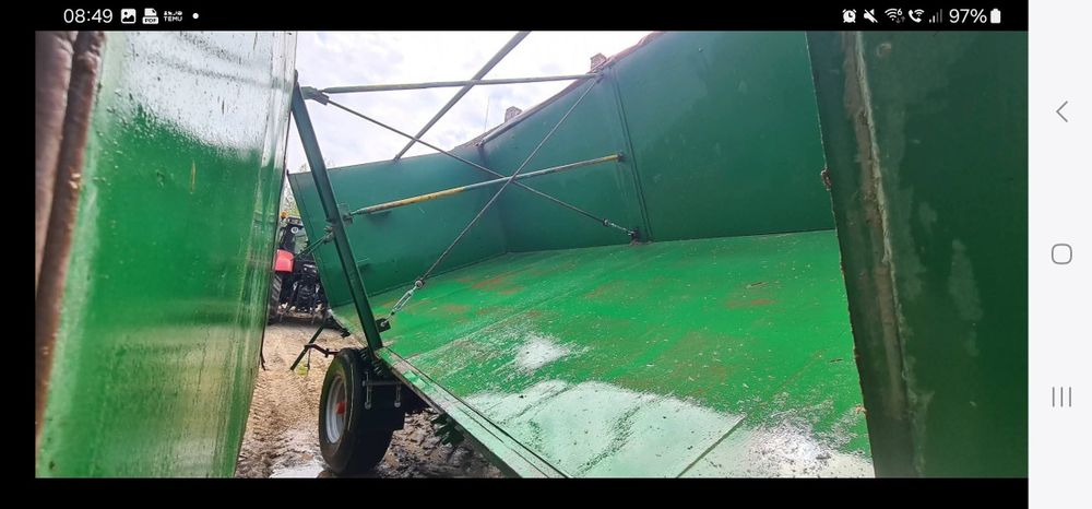 Przyczepa  rolnicza  dmc 17 ton Zarejstrowana