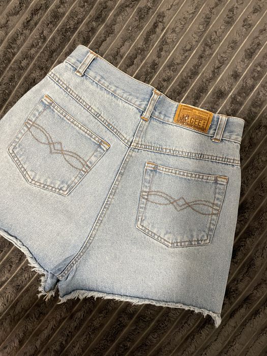 Сині джинсові шорти