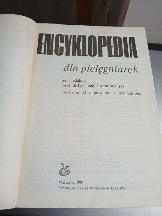 Encyklopedia dla pielęgniarek  PZWL