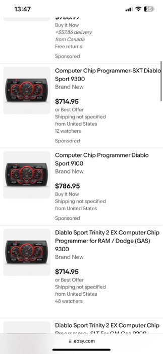 Diablo Sport Trinity Ex Computer Chip Programmer