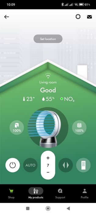 Очищувач повітря Dyson Pure Cool Purifying DP04