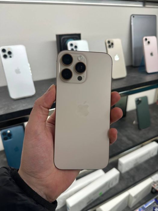 Iphone 16 pro Max 256 e sim гарантія стан нового акб92