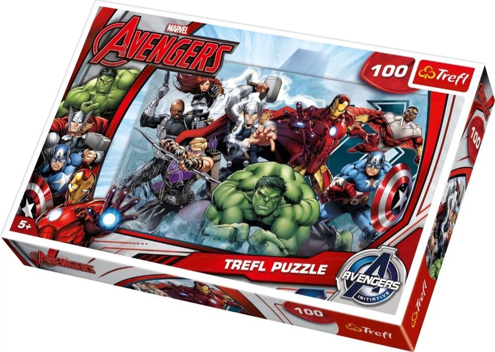 Пазли Trefl "Месники", 100 деталей