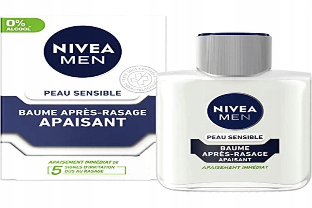 męski balsam po goleniu nivea men sensitive dla cery wrażliwej 100 ml