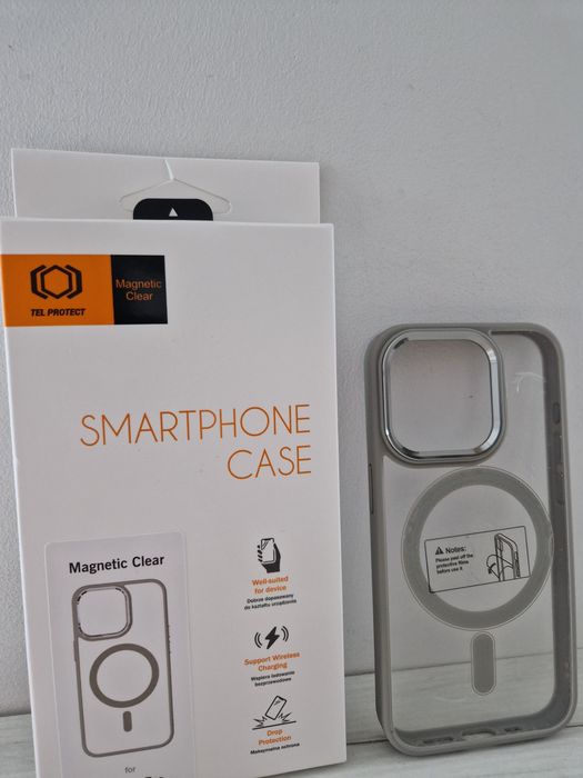 Tel Protect Magnetic Clear Case do Iphone 15 Pro Max Tytan