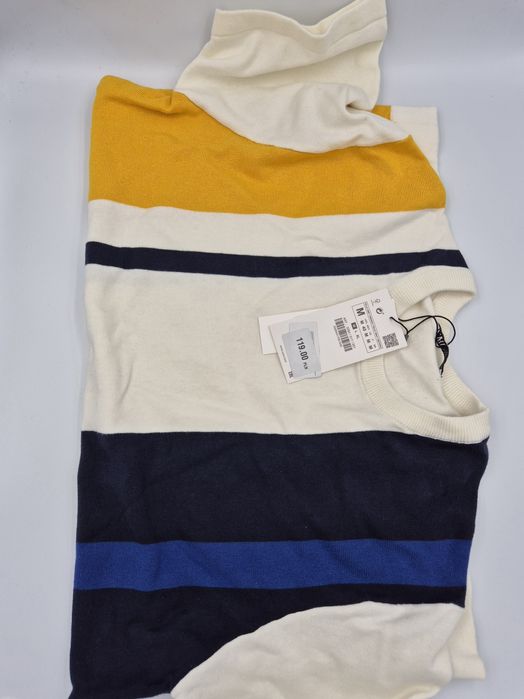 Nowa Oryginalna z metką koszulka tshirt bluzka t-shirt ZARA M