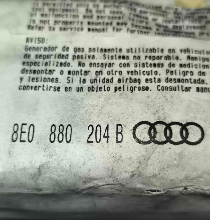 Airbag Passageiro AUDI A4 B6 Avant