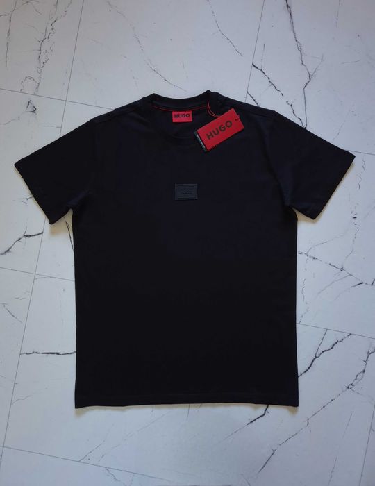 Hugo Boss M XXL 3XL Czarny Męski T-shirt