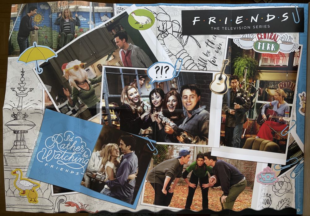 Puzzle Friends The Television Series Serial Przyjaciele 1000