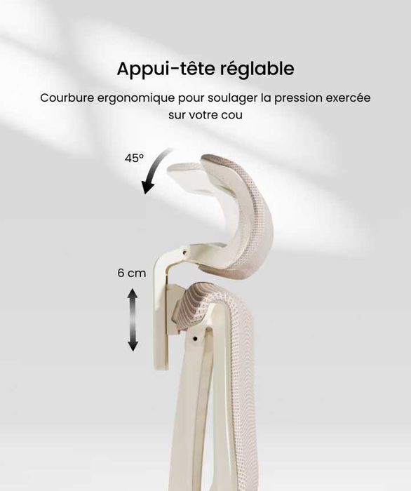 Cadeira ergonómica FlexiSpot C7 – como nova – cor damasco