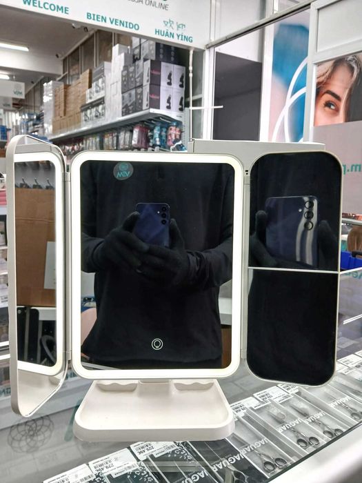 Espelhos de Aumento 3X,2X,1X com Luz