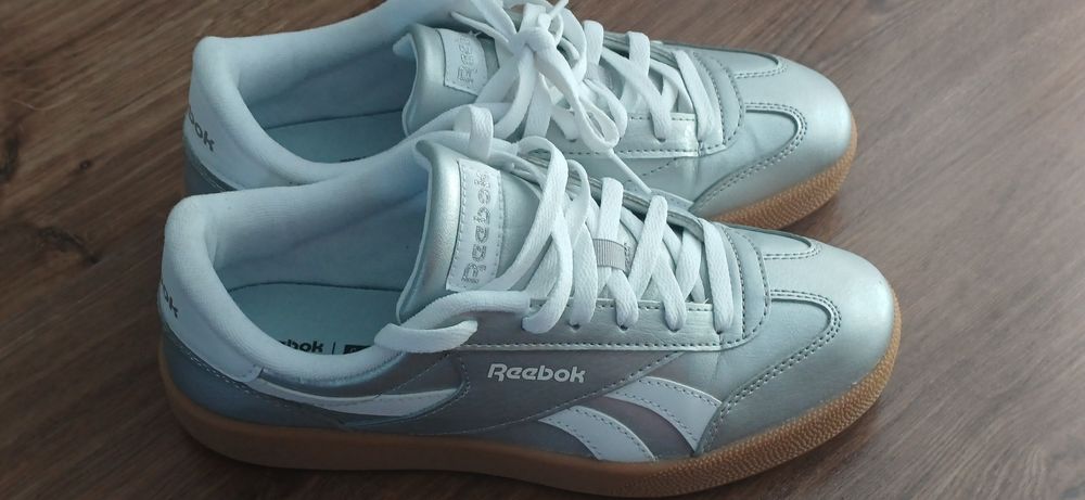 Reebok Smasg Edge srebrne r. 39