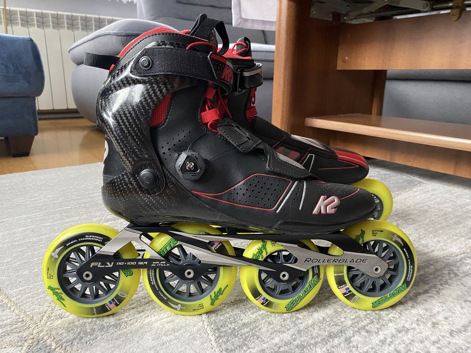 Rolki szybkie K2 Mod r. 47 carbon rollerblade powerslide