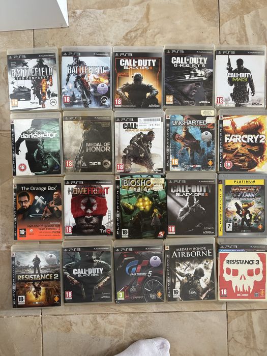 Gry ps3 Duży wybór gier PS3 na sztuki! Od 20 zł | CoD, Uncharted, Wolfenstein half life 2