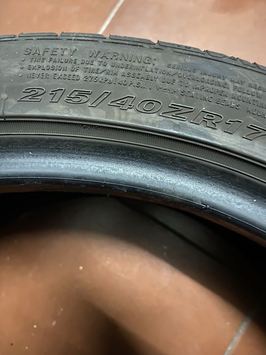 Pneu Nexen 215/40/r17