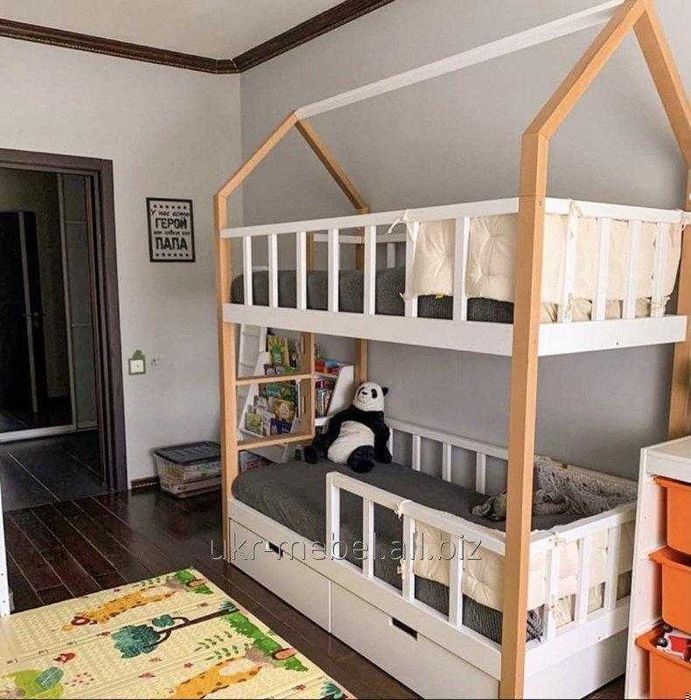 ліжко двохярусне сінді люкс