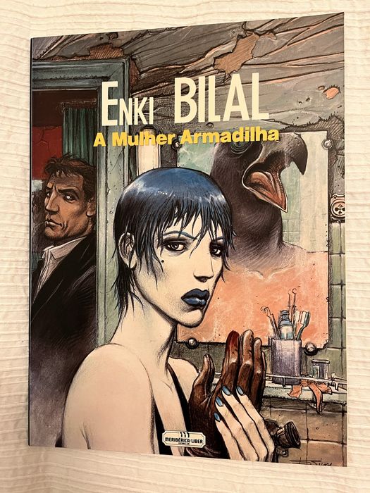 livro Enki bilal christian bilal mulher armadilha