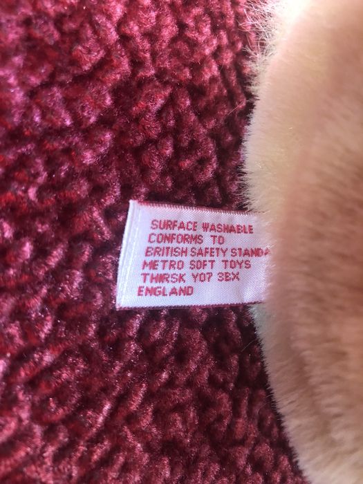 Dwa misie pluszaki dla dziecka Teddy Bear Metro England maskotka nowe
