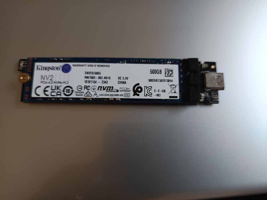 Disco de m2 de 500gb Kingston
