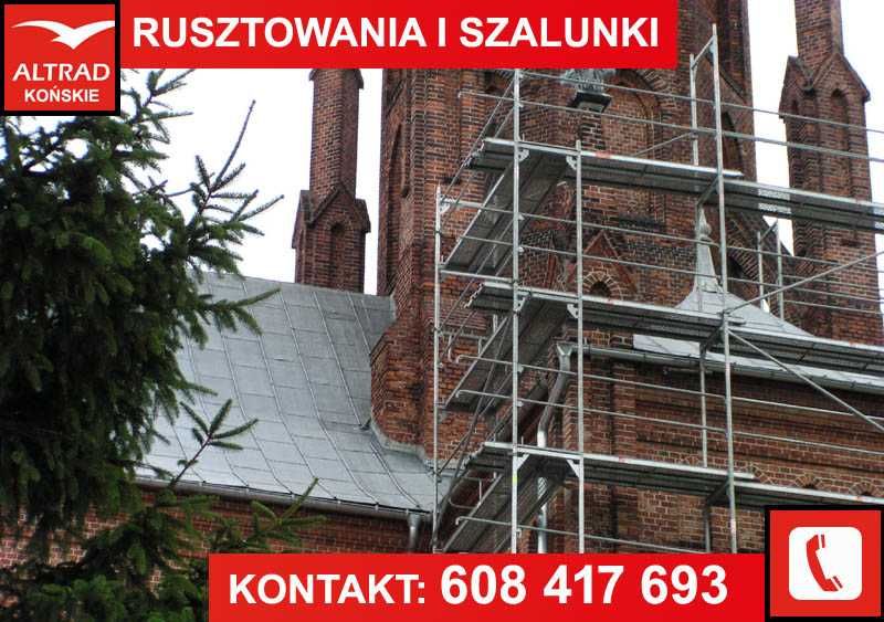 Rusztowania Fasadowe, Rusztowania Jezdne i modułowe - Wynajem ALTRAD