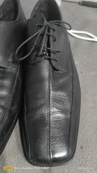 Eleganckie wizytowe buty męskie firmy Next.