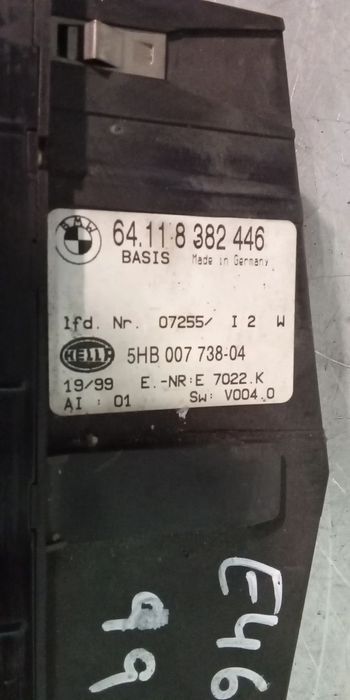 COMANDO SOFAGEM AC BMW 3 320D E46 6411 8382446
