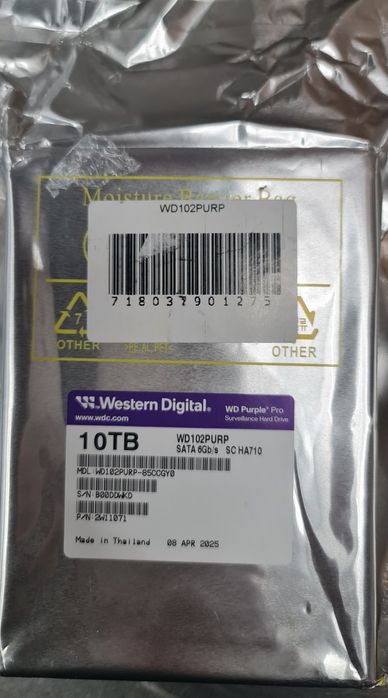 Western Digital 10tb, WD102PURP