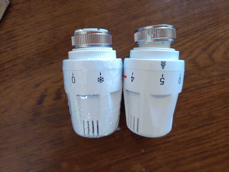 Conjunto de cabeças termostáticas analógicas para válvulas de radiador