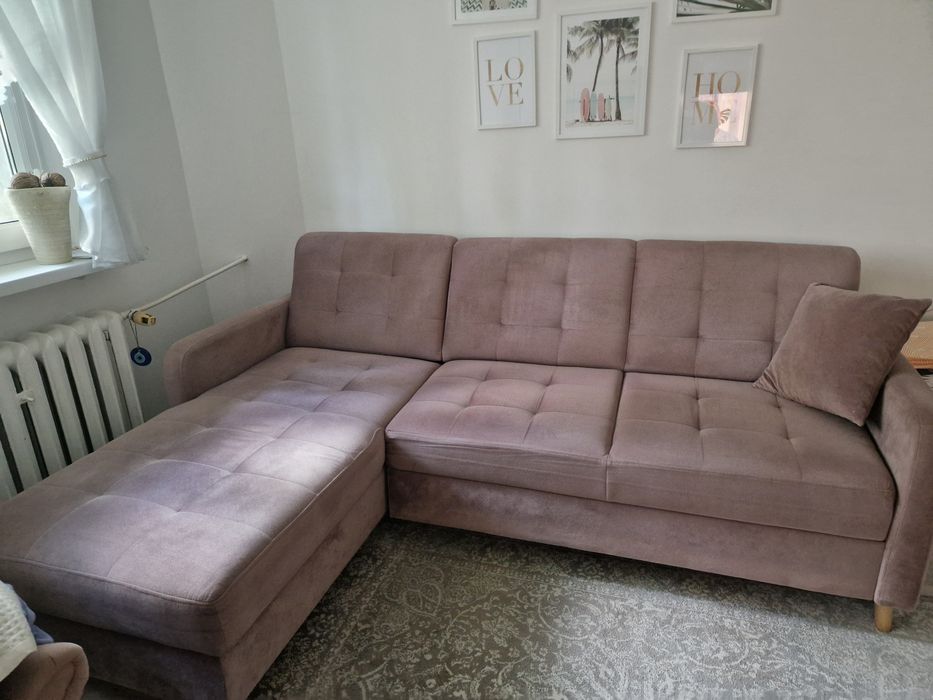 Narożnik z funkcją spania
