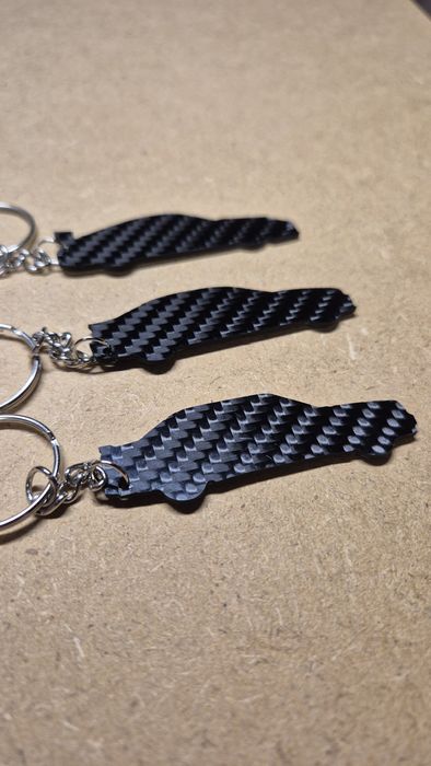Porta Chaves personalizados Fibra de Carbono