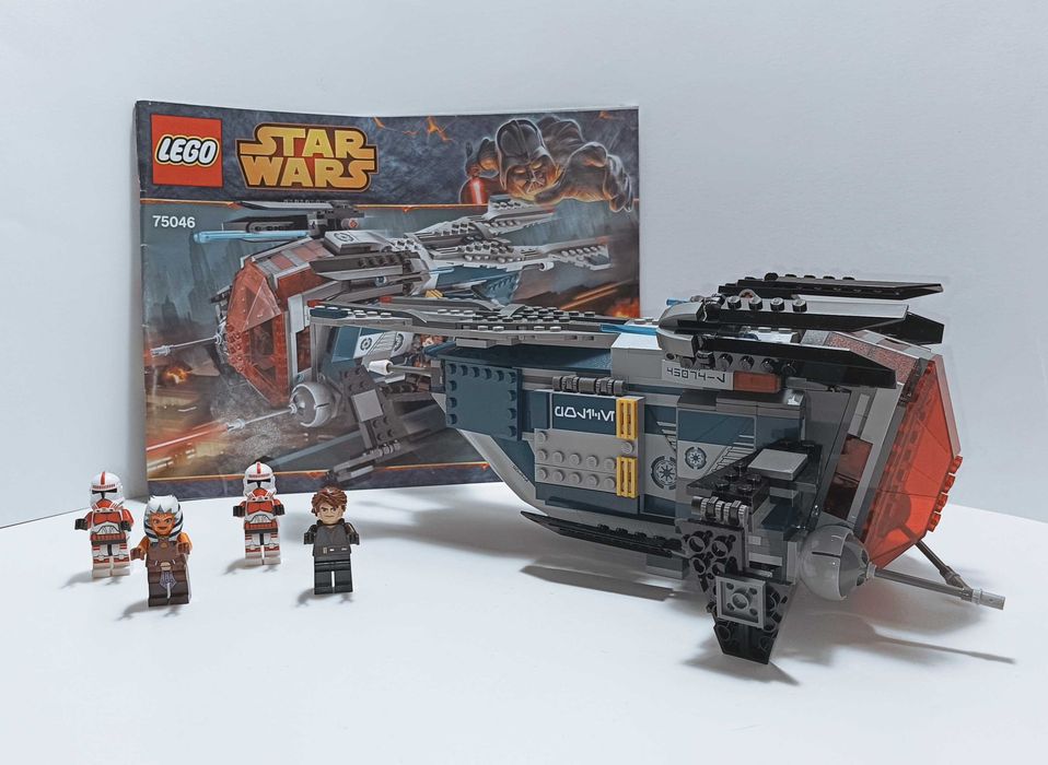 lego star wars 75046 - 100% kompletny