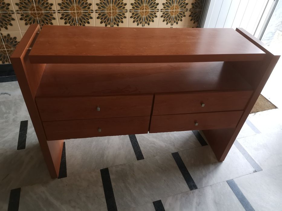 Móvel entrada com espelho