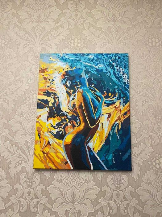 Картина по номерам готовая "Страсть женщины" 40x50 см