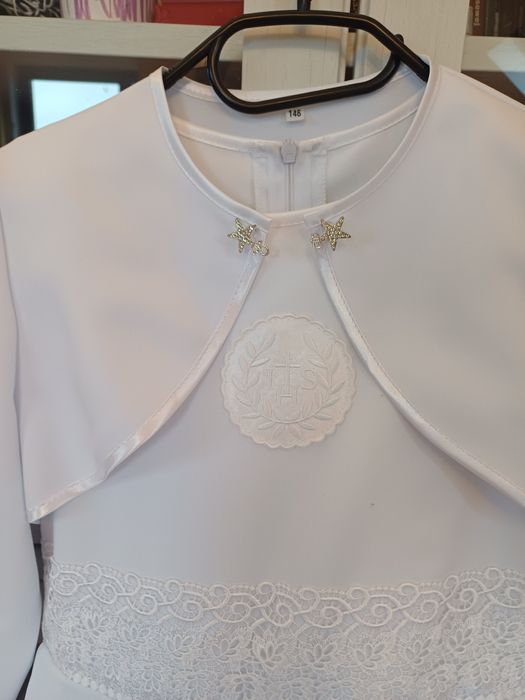 Sukienka komunijna na kole