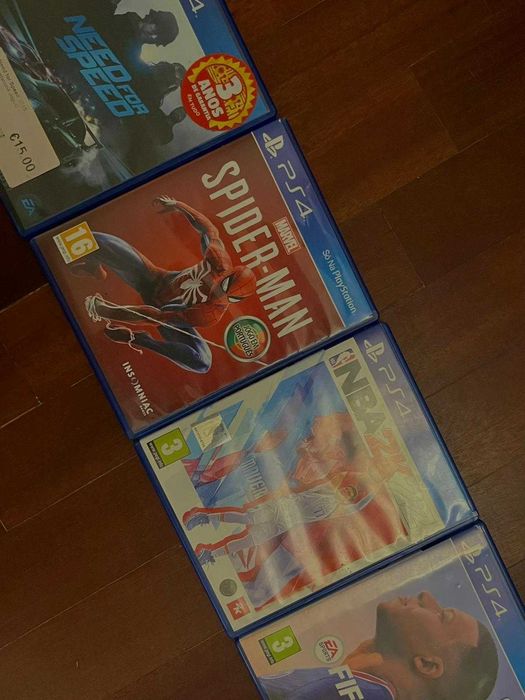 PS4 Slim Days of Play Limited Edition 1TB + 4 Jogos + Caixa Original | Entrega Rápida