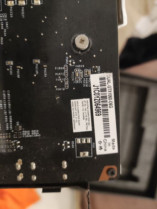 Placa Gráfica NVIDIA GeForce Asus Dual GTX OC 1060 6gb GDDR5