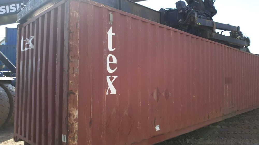 Kontener morski 40DV/DC, magazyn, garaż  AB