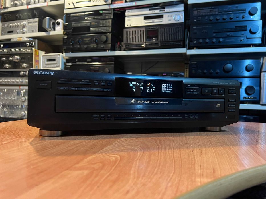 Odtwarzacz płyt CD Sony CDP-CE405 Zmieniarka, Audio Room