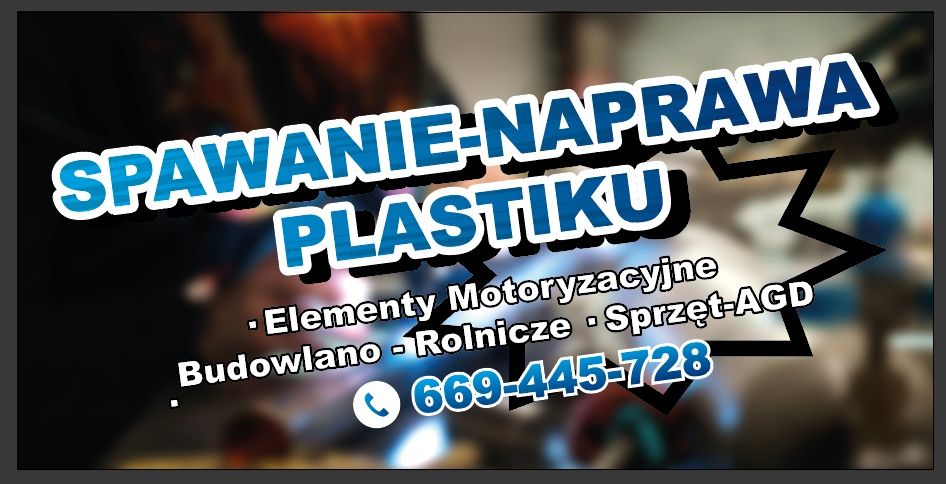 Spawanie Naprawa Tworzyw Sztucznych