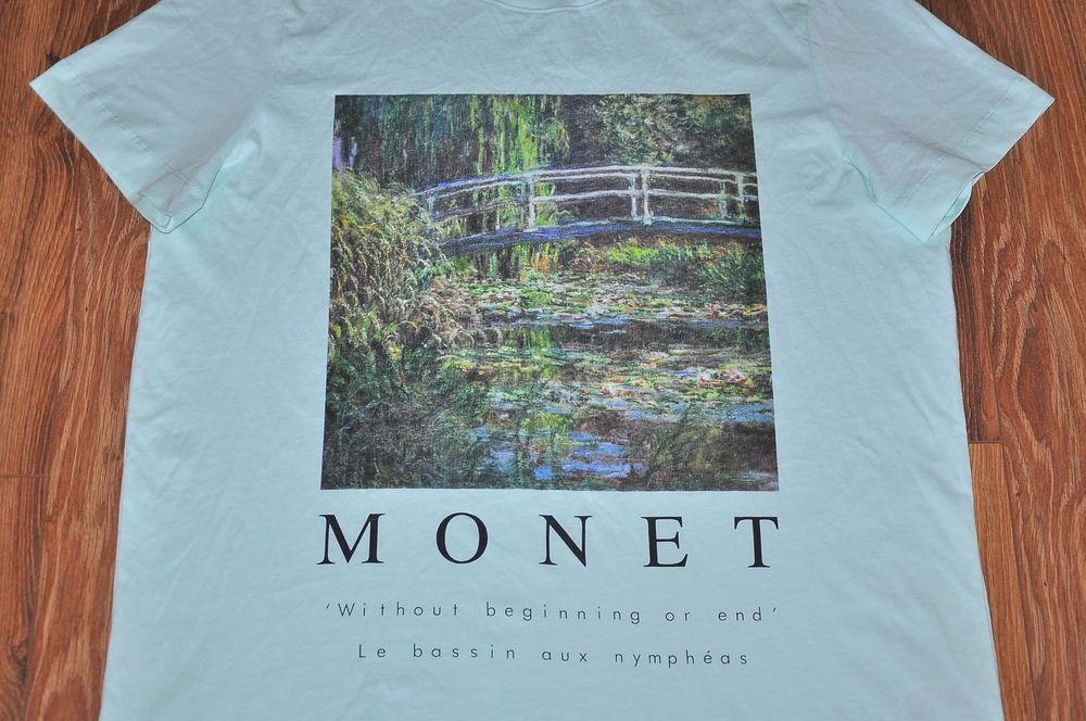CLAUDE MONET - Extra koszulka rozm.L Malarstwo