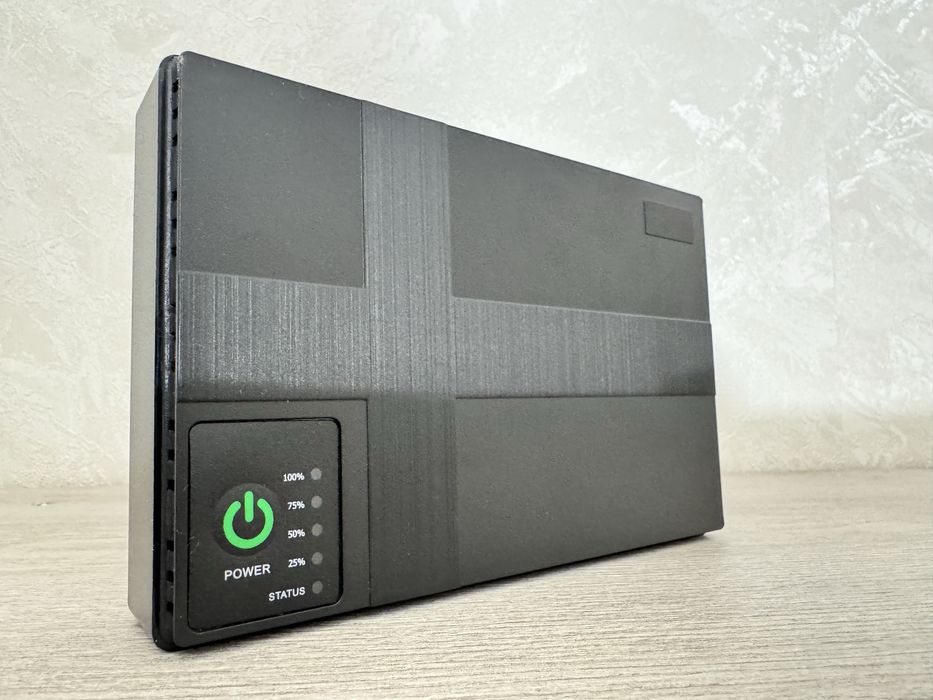 Бесперебойник для роутера 10400 mAh ups для оптики без света упс павер