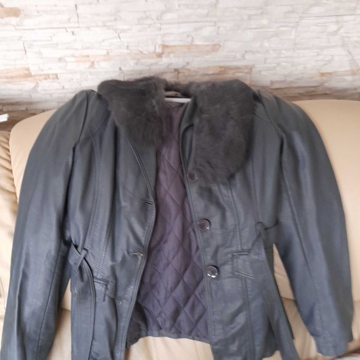 Kurtka damska z ekoskóry